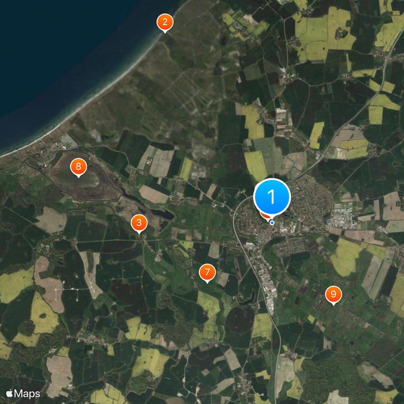 Oldenburg in Holstein Mapa