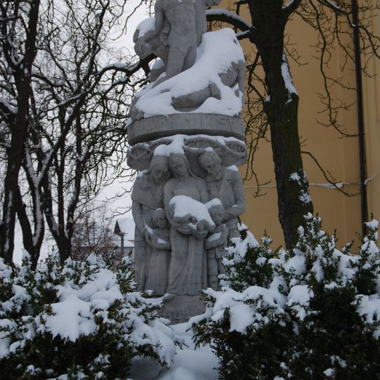 World War I memorial in Milevsko