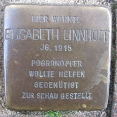 Stolperstein dedicated to Elisabeth Linnhoff