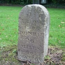 Milestone, 300m S of Blue Ball PH, Topsham