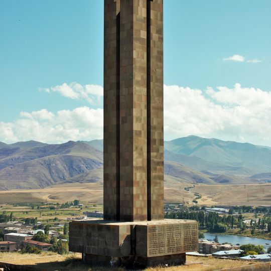 World War II memorial in Sisian