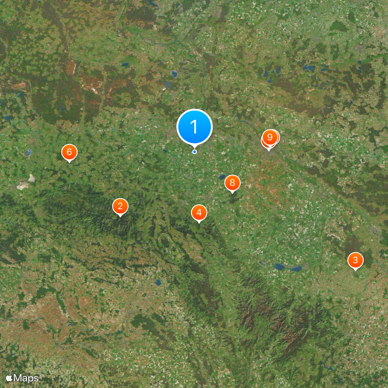 Voïvodie de Basse-Silésie Carte