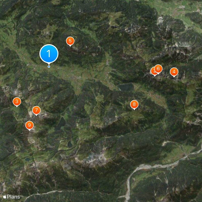 Tannheimer Tal Carte