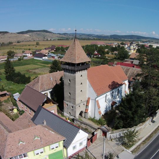 Lutheran church in Daneș, Mureș