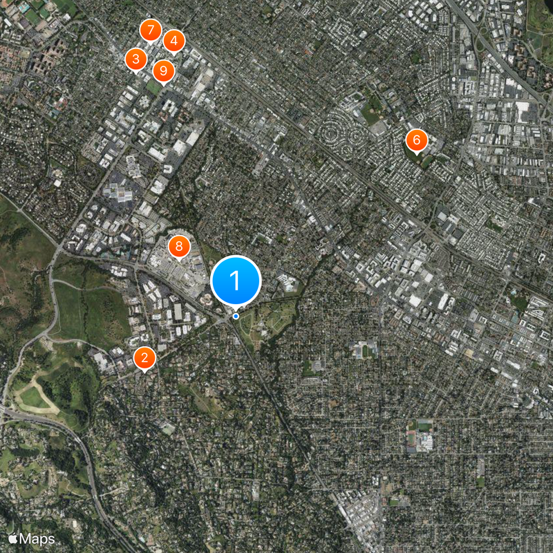 Gunn High School Map