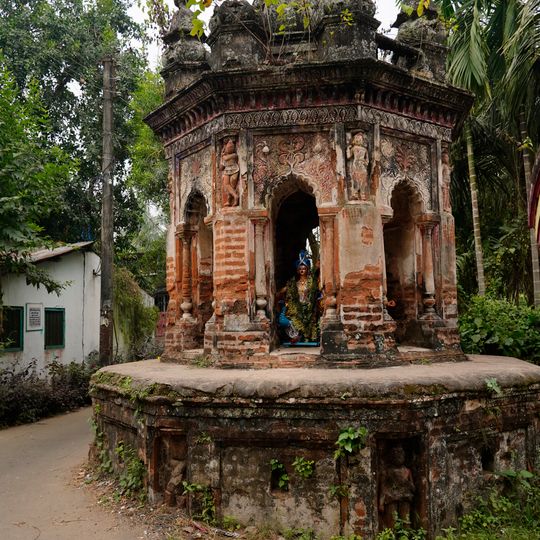 Rasmancha of Bhubaneshwar Shiva Temple of Manna family