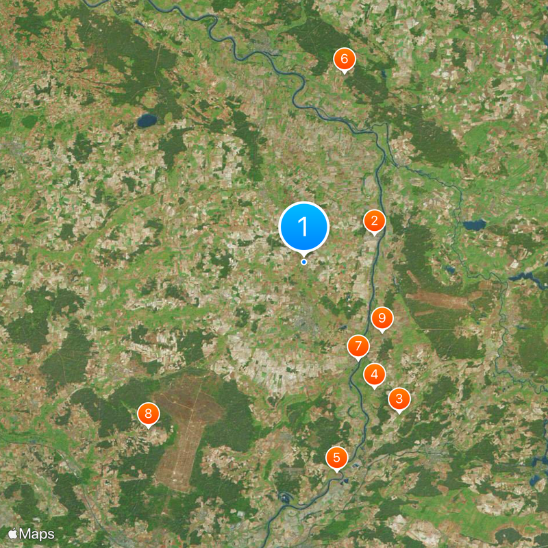 Circondario di Stendal Mappa